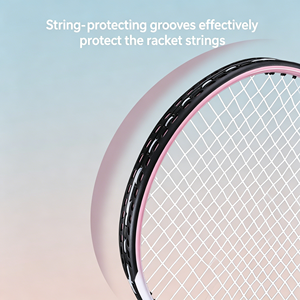 Raquette de tennis pour femmes en carbone composite de qualité supérieure, durable, avec sac de transport, pour débutantes, entraînement, look sportif féminin - Product Image 2