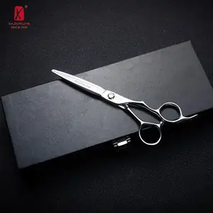Tesoura de cabelo japonesa de 6 polegadas, de alta qualidade, fabricante, ferramentas de barbeiro, ferramentas para cabeleireiro, Damasco, para cortar cabelo