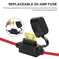 Conector SAE para Cable de Cargador de Batería Compatible con NOCO Genius GC004 X-Connect