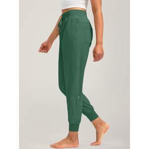 2025, pantalones ligeros para correr en el gimnasio para mujer, bolsillos con cremallera, joggers atléticos de entrenamiento informales para correr, ropa de gimnasia - Product Image 2