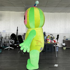 सुंदर inflatable कार्टून मेon शुभंकर पोशाक के लिए वयस्कों पार्टी कार्यक्रमों के लिए आकर्षक प्रदर्शन सूट - Product Image 4