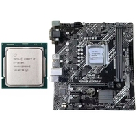 Murah untuk Kit Motherboard CPU ASUS H410M-K/F/V3 Mendukung Prosesor Intel H410 Generasi ke-10 Core I3-10100 I5-10400 I7-10700 RAM DDR4