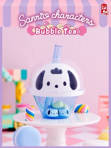 En stock : Figurine décorative pour tasse de thé au lait Taro Ball, mignonne, Ku Romi Pa <span class=keywords><strong>Chac</strong></span> Dog, en PVC, sur le thème des animaux - Product Image 2