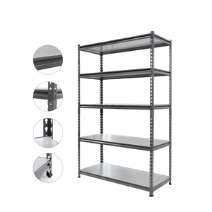 5단 경량 선반 스틸 랙 보관 유닛 금속 랙 가정, 차고 및 보관실용 - Product Image 1