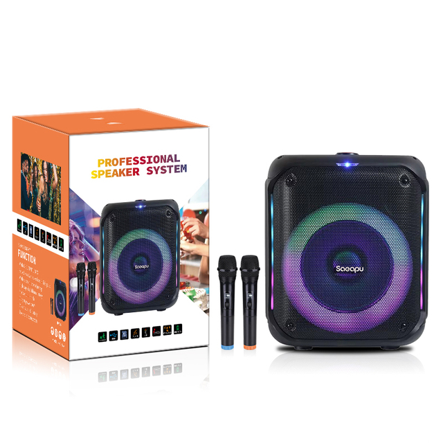 Factory TTD-K8 Inch Sound System Portable Outdoor Karaoke  Wireless  Speaker Boomboxes Sound bar