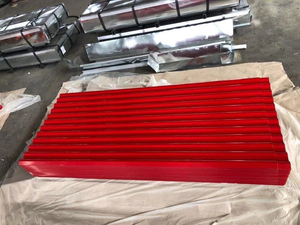 Tôle ondulée Gi, panneau de toiture en acier galvanisé prépeint pour maison, hangar, clôture - Imperméable et personnalisable - Product Image 4