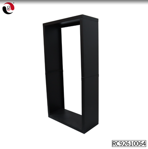 Elegante Set Porta Legna in Ferro Nero, Robusto e Salvaspazio, Classico con Rivestimento a Polvere <span class=keywords><strong>per</strong></span> Caminetto - Product Image 1