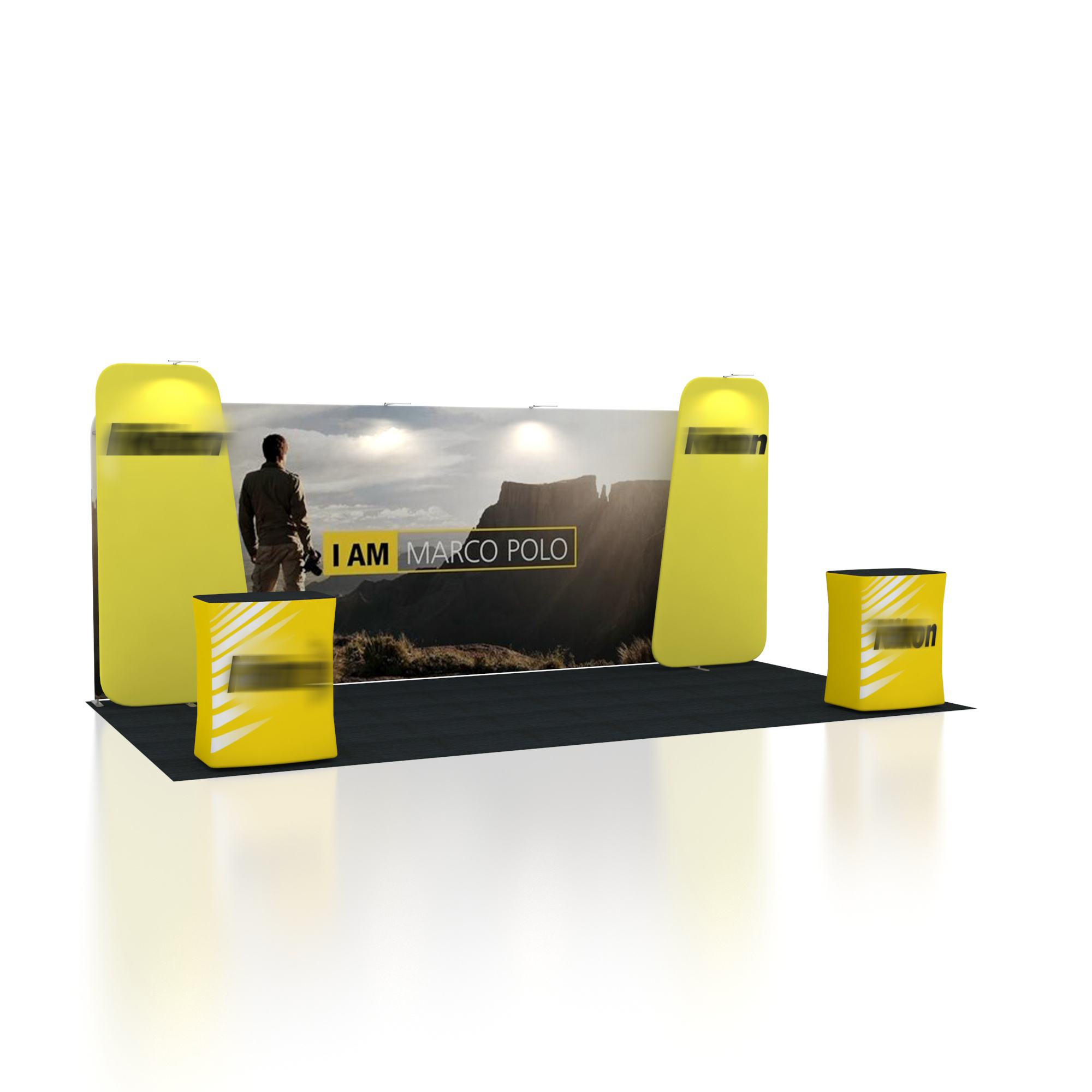 Алюминиевый рекламный баннер, выдвижная стойка, выставочный стенд для текстиля