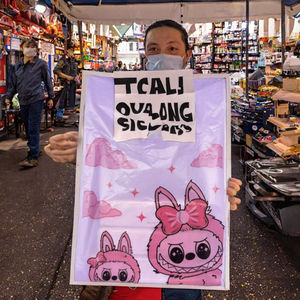 ถุงเสื้อยืด PE รีไซเคิลได้ ขายส่งจากโรงงาน พิมพ์ลายกราเวียร์ ลายการ์ตูนเล็กๆ หูหิ้วแบบสะพาย ขายดี - Product Image 2