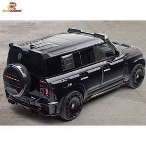 Nuevo Kit de Carrocería de Fibra de Carbono Estilo MSY con Capó, Faldones Laterales, Puntas de Escape y Alerón para Land Rover Defender - Product Image 6