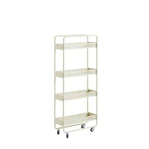 Chariot de rangement métallique à <span class=keywords><strong>3</strong></span> ou <span class=keywords><strong>4</strong></span> niveaux, étagères polyvalentes pour cuisine et artisanat, vente chaude - Product Image 3