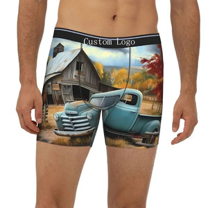 New Trend 100% Cotton <strong>Novelty</strong> Custom Print Custom logo Men's Underwear Men's Jockstrap Green <strong>Novelty</strong> Sports Comfort <strong>Boxers</strong> - Product Image 6