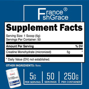 Premium kreatin monohidrat <span class=keywords><strong>Protein</strong></span> takviyesi 5000mg 250g kas desteği kreatin monohidrat <span class=keywords><strong>Protein</strong></span> tozu - Product Image 3