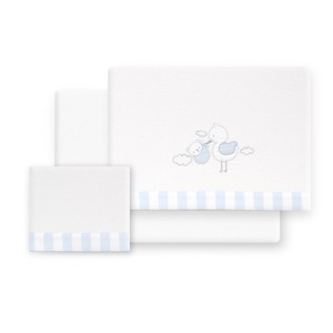 3 pezzi cigü eña-Oso biancheria da letto per culla nuovo Design Flanellette in maglia con riempimento in seta per uso domestico - Product Image 1