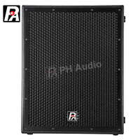SUB 8004-AS Caisson de basses actif, haut-parleur de basses professionnel de 18 pouces haute puissance pour sonorisation en direct