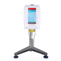 Aparato de viscosímetro de aceite Digital automático con pantalla táctil, probador de viscosidad cinemática automática, 2 unidades