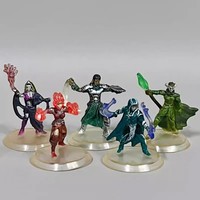 Figura de PVC 3D Personalizada, Serie de Héroes, Modelo de Juguete de Dibujos Animados, Juego de Mesa Personalizable, Coleccionable, No Tóxico, Libre de Ftalatos, EN71