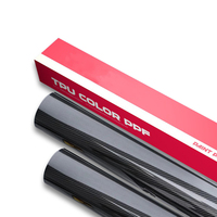 Nouvelle sortie 2026 – Film de protection de peinture automobile TPU anti-rayures à changement de couleur, blanc/noir lumineux, pour carrosserie complète