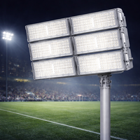 Projecteur LED extérieur durable de 170 lmW pour stades, panneaux d'affichage, tunnels et éclairage de sécurité de grandes surfaces