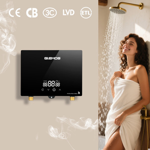 Scaldabagno Elettrico Istantaneo Senza Serbatoio 5-9kW per Tutta la Casa, Auto-Modulante, Acqua Calda Illimitata, Risparmio Energetico 40%, 220V - Product Image 1