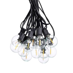 Guirlandes solaires Xinyao Electric Appliances G40, ampoules LED rétro pour le camping en plein air, la décoration de jardin et de fête - Product Image 1