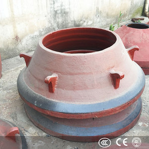 Pièces d'usure en acier moulé de marque TX, manteau concave pour concasseurs à cône, poids 1000 kg, livraison à domicile - Product Image 4