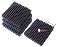 Supports en caoutchouc anti-vibration pour climatiseur, base amortisseur de chocs Big Foot, isolation phonique, réduction du bruit