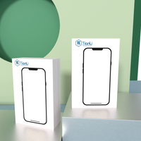 Boîte de téléphone portable de luxe personnalisée vide pour iPhone 12 13 14 15 Pro, emballage de téléphone portable avec insert