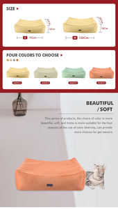 Cama de gato pequeña de estilo de bolsillo, bonita cubierta extraíble, Material PP para perros, cama para mascotas de tamaño XL disponible - Product Image 5