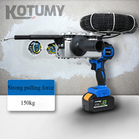 Câbleuse murale automatique pour électricien Machine à corder rechargeable avec extracteur de guide de ligne de fil pour l'utilisation du dénudage