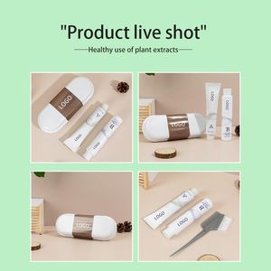 Custom Private Label Semi-permanente crema tinture per <span class=keywords><strong>capelli</strong></span> <span class=keywords><strong>con</strong></span> Henna di colore per <span class=keywords><strong>capelli</strong></span> sintetici - Product Image 5