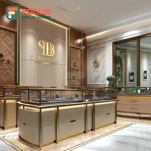 Fabricante de Muebles Minimalistas para Joyerías, Mostrador de Exhibición para Joyería con Superficie Pulida - Product Image 4