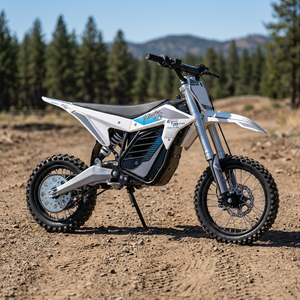 Vélo électrique tout-terrain industriel blanc assemblé 2025 ETM RTR 72V/8KW avec garantie de 3 ans OEM/ODM en aluminium et acier - Product Image 2