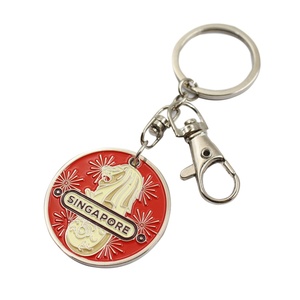 Custom <b>Cheap</b> Metal Keychain Manufacturers Wholesale Promotion Key Ring Souvenir Custom 3D Metal Logo Key <b>Chains</b> - Product Image 1