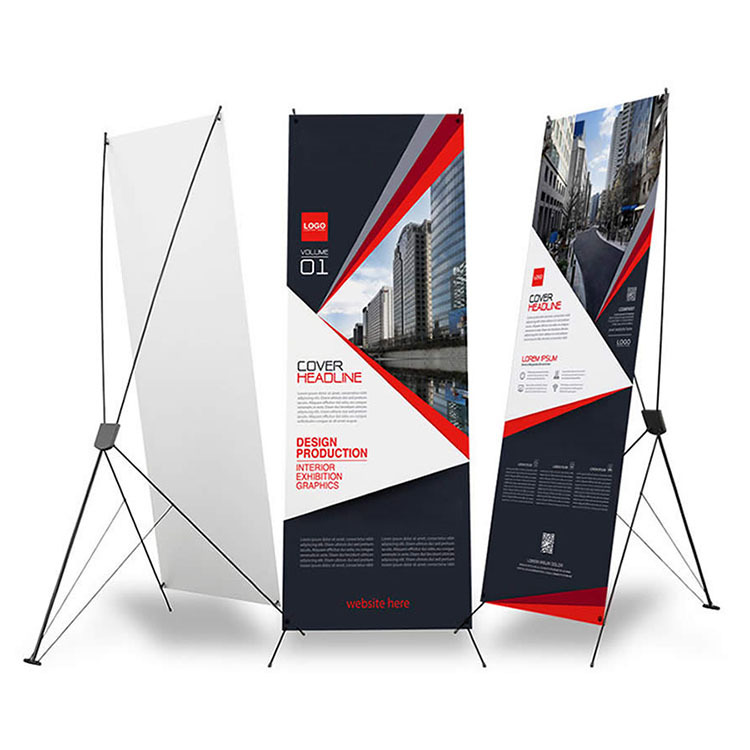 Heavy Duty Advertising Stands Banner Base