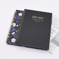 Libreta de Direcciones Personalizada con Tapa Dura, Cuaderno Espiral, Papel Ecológico, Papelería Duradera para Oficina y Escuela, Diario
