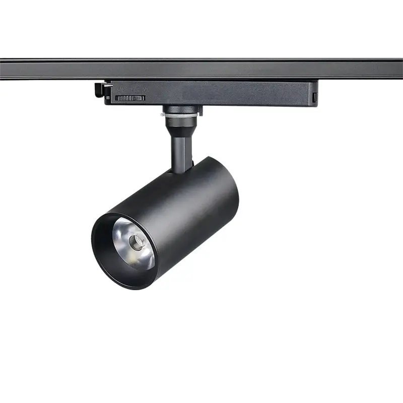 Foco de riel LED regulable DALI trifásico 25W