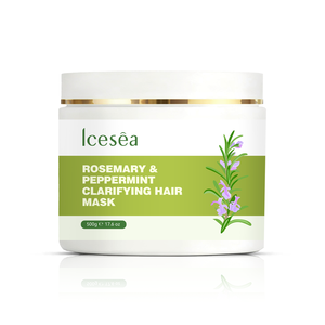 Traitement capillaire à la menthe et au romarin Icesea pour réparer les cheveux abîmés - Product Image 6