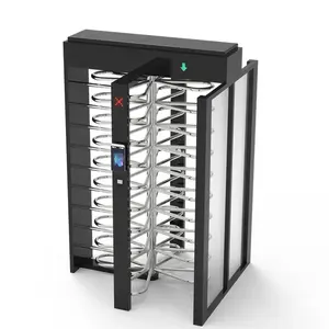 Automatic Bi--directional full height turnstiles face recognition fingerprint wholesale price