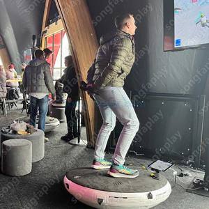 Simulador de Vuelo de Realidad <span class=keywords><strong>Virtual</strong></span>, Plataforma de Entrenamiento de Equilibrio, Equipo de Gimnasio en Casa de ABS para Interiores, Parque de Aventuras, Rehabilitación - Product Image 4