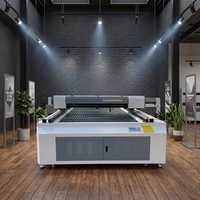 Máquina de Corte Láser CO2 1325 con Mesa de Trabajo de Doble Panal y Tira de Cuchillas para Madera, Acrílico y Cuero