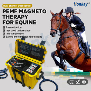 เครื่องฝึกอบรมฟรีด้วยคลื่นแม่เหล็กไฟฟ้าแบบพัลส์ (PEMF) ช่วยเพิ่มประสิทธิภาพการเล่นกีฬา เครื่องบำบัดด้วยแม่เหล็กสำหรับคลินิกสัตว์ - Product Image 2