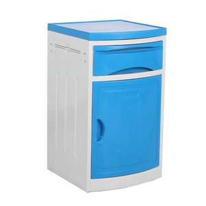ABS <b>Bedside</b> <b>Table</b> With Drawer And Door Hospital <b>Table</b> For Medical Use - Product Image 5