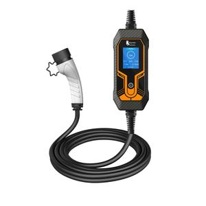 Nouveau chargeur portable pour véhicule électrique 7 kW avec câble rétractable réglable 264V 3,5M et support de charge EV - Product Image 6
