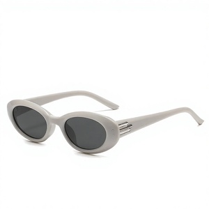 Nuovi Occhiali da Sole Polarizzati GM Cat-Eye Vintage da Donna, Montatura Ovale <span class=keywords><strong>di</strong></span> Alta Gamma per Viso Piccolo, Stile Street Photo Europeo Americano - Product Image 1