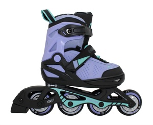 Nuovi Pattini in Linea Regolabili in 6 Taglie per Bambini, Pattini con Luci Lampeggianti per Ragazzi e Ragazze - Product Image 1