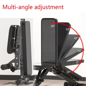 Băng Ghế Tập Thể Dục Tập Luyện Toàn Thân Tại Nhà Băng Ghế Tập Thể Hình Nghiêng/Giảm Sức Mạnh Gấp Gọn Có Thể Điều Chỉnh - Product Image 6