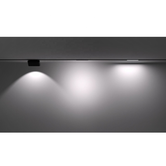 Low Voltage DC Safe Flexible Customized Magnetic Led Light with Track Rail Slim Magnetic Track Light