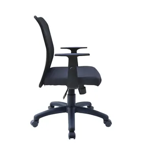 Высококачественное черное вращающееся Сетчатое кресло для руководителей, регулируемые по высоте стулья для домашнего офиса