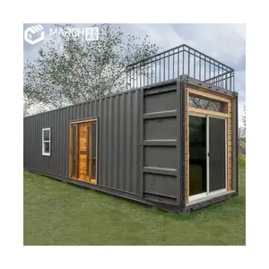 Prefab Modular Mini Pop-up Shop Container Coffee Shop Custom Cheap Made Easy To Install Shops Shipping Container Restaurant